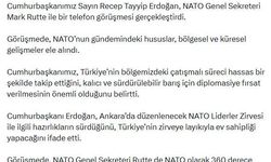 Cumhurbaşkanı Erdoğan, NATO Genel Sekreteri Rutte ile görüştü