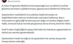 İletişim Başkanı Duran: Emine Kavasoğlu'nun ve ekibinin İsrail'de gözaltına alınmasını kınıyorum