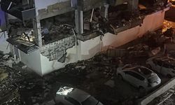 Niğde'de 16 kişinin yaralandığı patlama, binada büyük hasara yol açtı