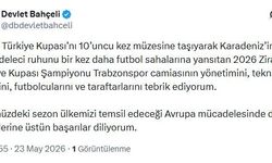 Bahçeli'den Trabzonspor'a tebrik mesajı