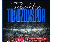 Cumhurbaşkanı Erdoğan'dan Trabzonspor'a tebrik mesajı