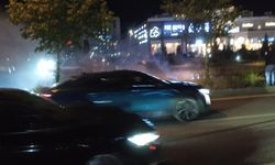 Diyarbakır'da alev alan cip kullanılamaz hale geldi