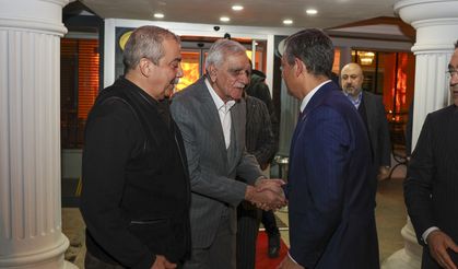 CHP Genel Başkanı Özgür Özel, Ahmet Türk’ü ziyaret etti