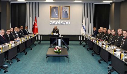 Genelkurmay Başkanı Orgeneral Gürak'tan, ASELSAN'a ziyaret