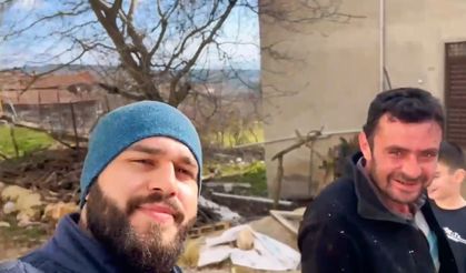 Safranbolu’da cami imamı, kaybolan ineği dronla buldu