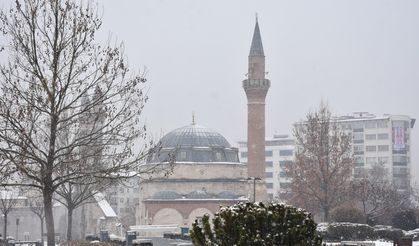 Sivas'ta etkili kar yağışı