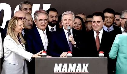 Ankara'da 'Mamak Metrosu'nun temeli atıldı