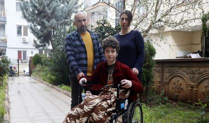 Balkondan düşen Metehan, azmiyle yeniden yürümeye başladı