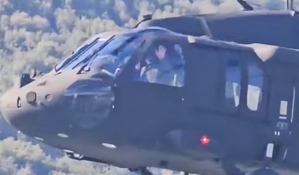 Sikorsky pilotu Hifa'ya el sallayınca sıcak görüntüler ortaya çıktı: Kızım mutluluktan havalara zıpladı