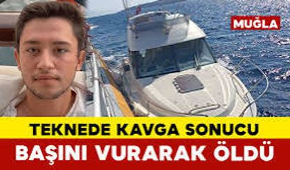 Marmaris'te teknede kavga: 1 ölü, 3 yaralı