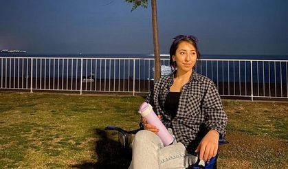 Devrilen motosikletteki Eda öldü, sürücü yaralı