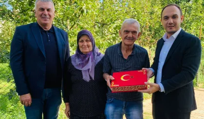 İzmit'ten kahraman gazilere ziyaretler sürüyor