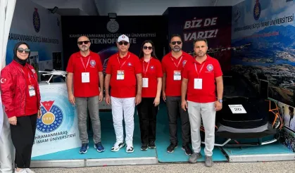 KSÜ öğrencileri TEKNOFEST 2025’te Kahramanmaraş’ı temsil ediyor
