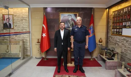 Rasim Arı'dan Albay Çelik'e ziyaret