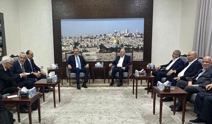 Bakan Fidan ve MİT Başkanı Kalın, Doha'da Hamas yetkilileriyle görüştü