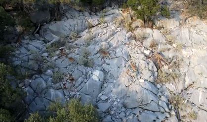 Kaçak avcı dronlu denetimde yakalandı