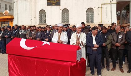Hayatını kaybeden polis memuru son yolculuğuna uğurlandı