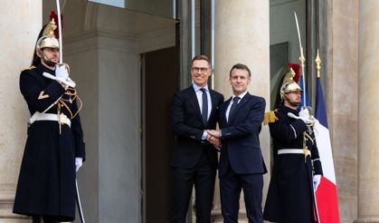 Macron, Finlandiya Cumhurbaşkanı Stubb ile görüştü