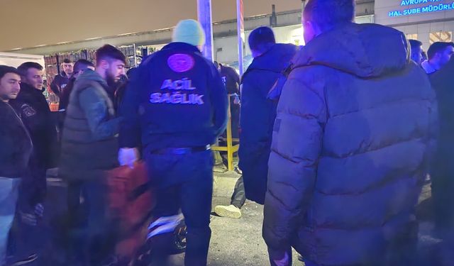 Bayrampaşa ‘Hal’inde büyük kavga
