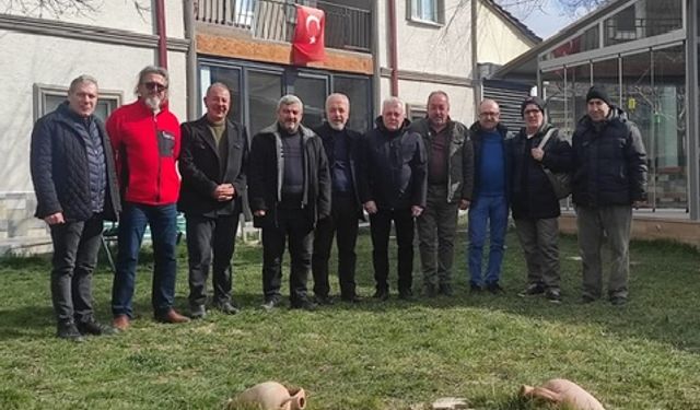 Emekli Binbaşı Zafer Angın, eski askerleriyle buluştu