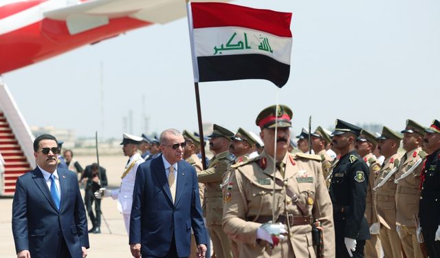 Cumhurbaşkanı Erdoğan, Irak’ın başkenti Bağdat’ta