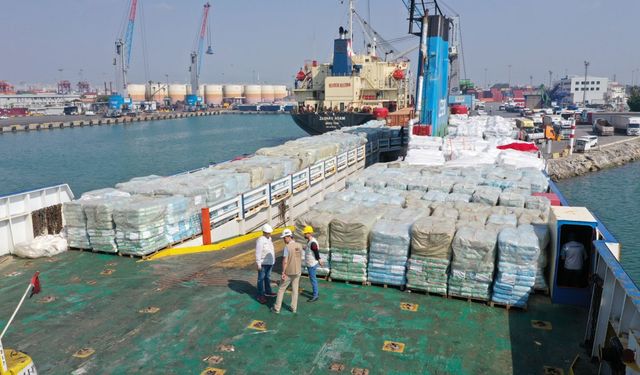İHH ve Kuwait Society for Relief, Gazze’ye insani yardım gemisi gönderdi