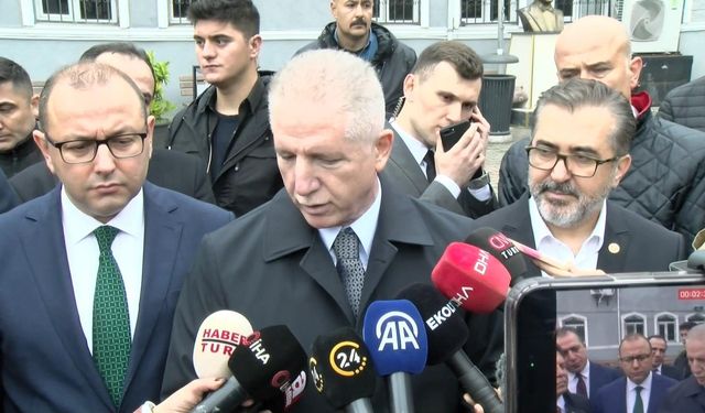 İstanbul Valisi Davut Gül, Edanur'un cenaze törenine katıldı