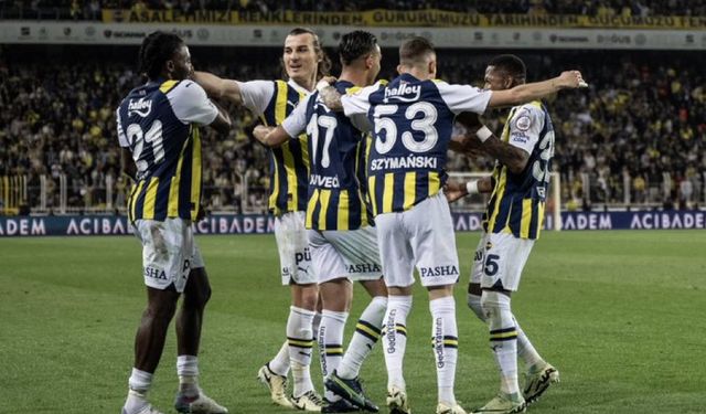 Fenerbahçe, Beşiktaş’ı sahasında 2-1 ile geçti
