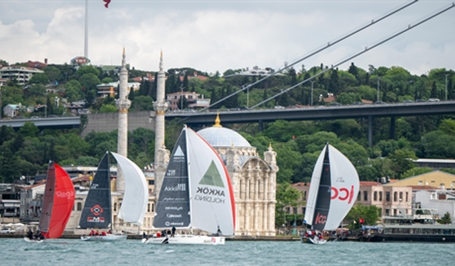 BAU Bosphorus Sailing Cup yelken yarışı start aldı