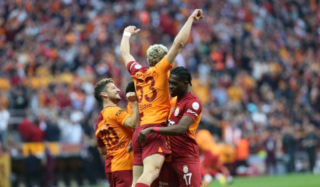 Galatasaray evinde büyük fark attı