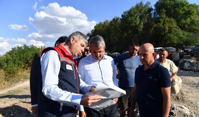 Edirne'de Tunca Nehri'nden su verilemeyen çeltik arazileri için su kuyuları açılıyor