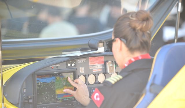 Gyrocopter ile harita uçuşu yapan Türkiye'nin tek kadın pilotu: Hayalim kadın gyrocopter timi kurmak