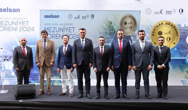 ASELSAN Akademi yeni mezunları diplomalarını aldı