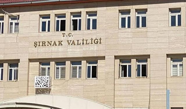 Şırnak'ta 14 bölge, 15 gün süreyle 'geçici özel güvenlik bölgesi' ilan edildi