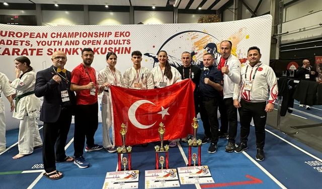 Türkiye Kyokushin Karate Milli Takımı’ndan Avrupa Şampiyonası’nda 3 Madalya