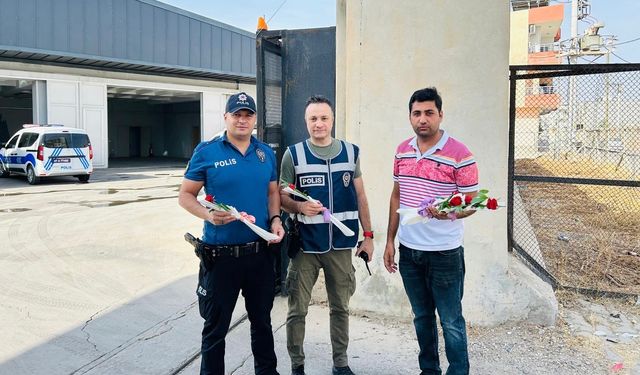 Abone Haber’den polis memurlarına destek ziyareti