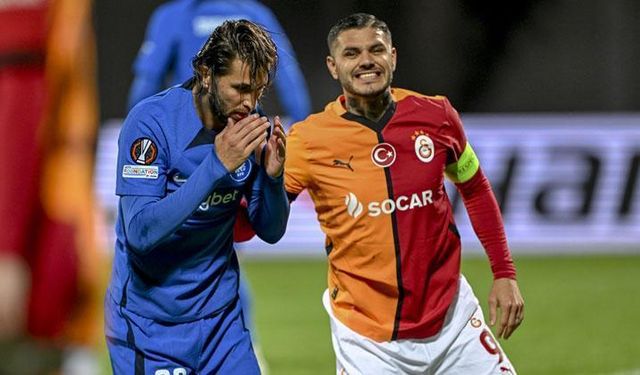 Galatasaray, Rigas Skola karşısında 1 puana razı oldu