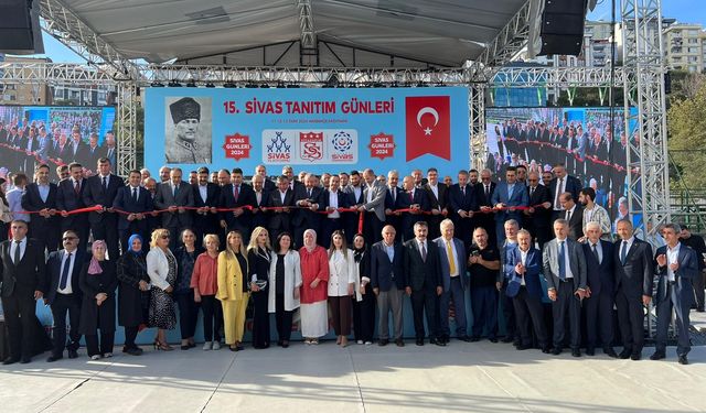 15. Sivas Tanıtım Günleri programına ziyaretçi akını