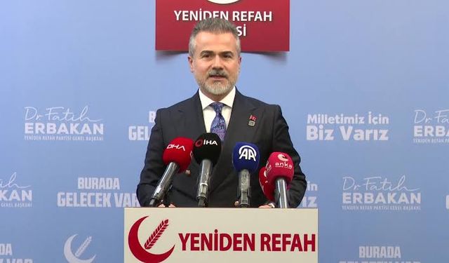 Yeniden Refahlı Suat Kılıç: Terörist başı örgüte silah bırakma çağrısında bulunacaksa bu çağrıyı İmralı'dan yapabilir