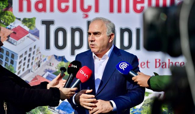 Başkan Turan: Topkapı Kaleiçi Meydanı yenileme projesi 2025'in yazında tamamlanacak