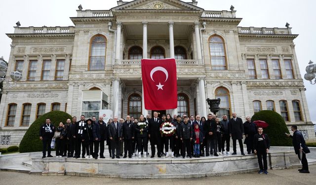 Beşiktaş Kulübü, Gazi Mustafa Kemal Atatürk’ü anma töreni düzenledi