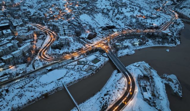 Tunceli’de 202 köy yolu kar nedeniyle ulaşıma kapandı