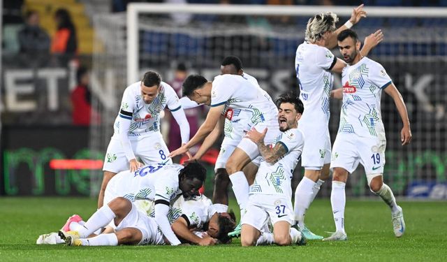 Karadeniz derbisinin galibi Çaykur Rizespor