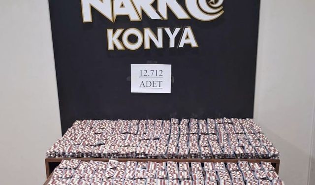 Konya’da uyuşturucu operasyonlarında 60 tutuklama