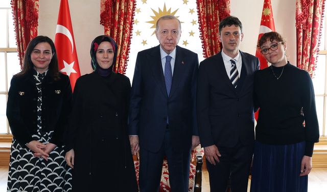 Cumhurbaşkanı Erdoğan, Minguzzi ailesi ile görüştü
