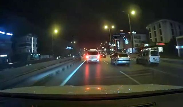 Avcılar D-100'de makas atarak ilerledi