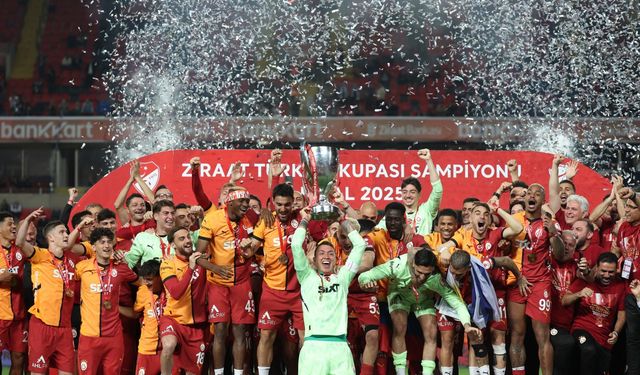 Galatasaray, Ziraat Türkiye Kupası’nın 19’uncu kez sahibi oldu