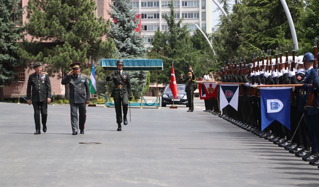 Genelkurmay Başkanı Orgeneral Gürak, Özbek mevkidaşı İminov ile görüştü