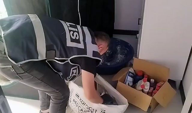 ‘Kasten yaralama’dan cezaevine girdi, evine ‘kenevir’ serası kurduğu ortaya çıktı