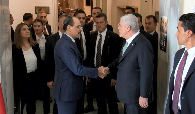 MİT Başkanı Kalın, İYİ Parti'yi ziyaret etti